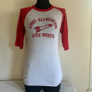 Vintage 1980s  T-Shirt- Kirby Rockets (Small)